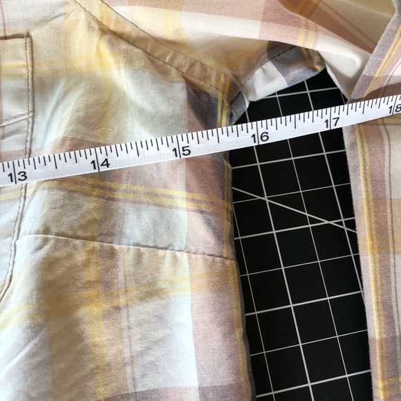 Fading Plaid Shirt Dress - Picture 13 of 14